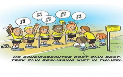 We hebben er weer een KNKV scheidsrechter bij!!