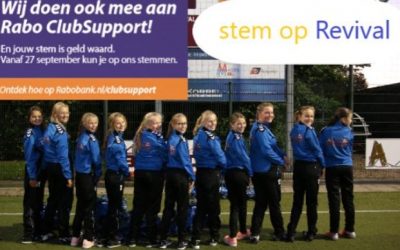 Stem op Revival voor de Rabobank Clubsupport.