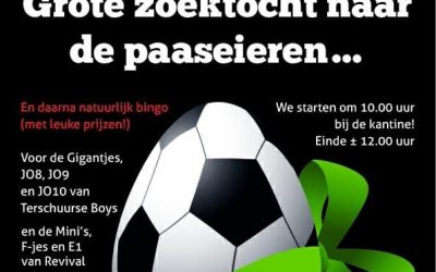 Paaseieren zoeken op Overbeek