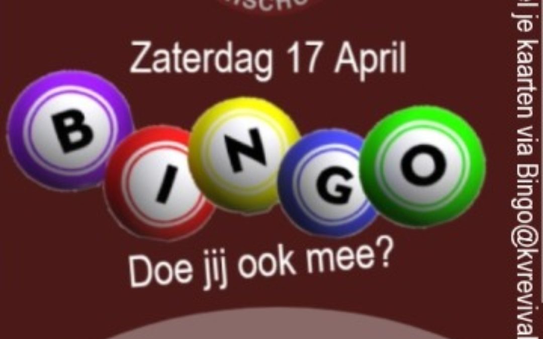 Online Bingo 17 april