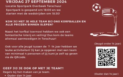 Stratenkorfbal, 27 september 2024!