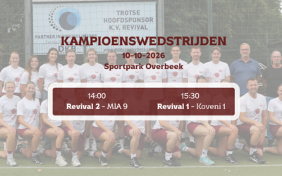 Kampioenswedstrijden Selectie